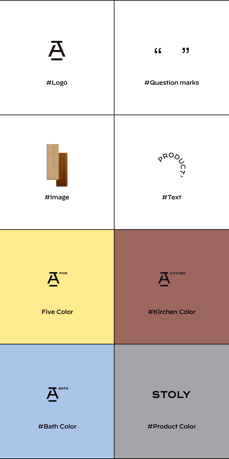 Apartmentary Graphic Motif, Icon, Service Color