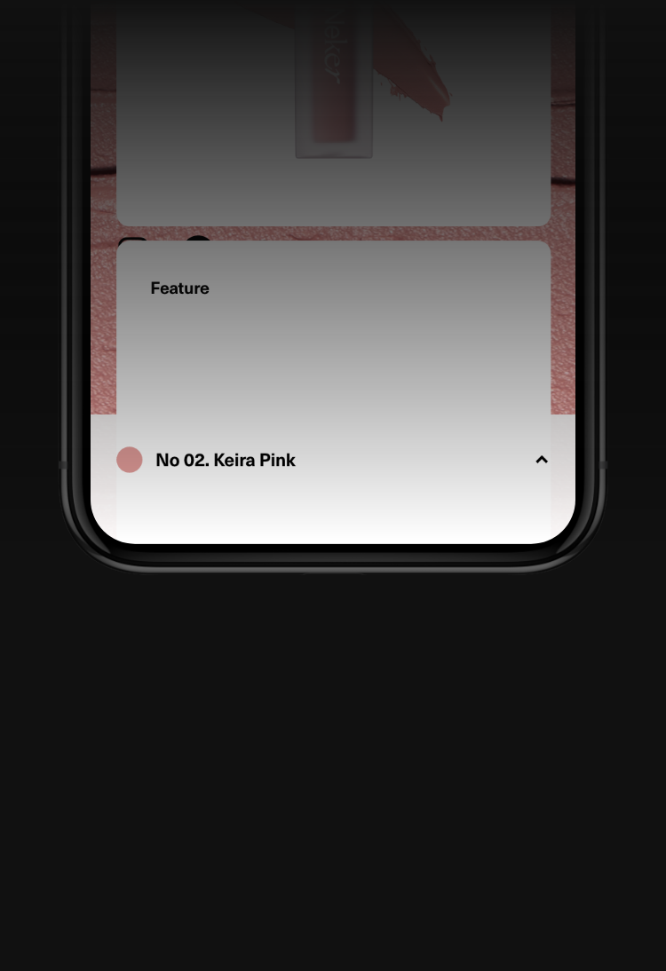 Product Detail Page screen