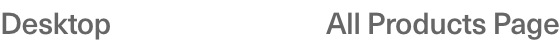 Desktop All Products Page