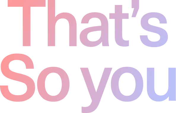 That's So you